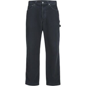 PJ Mark Mens 36 Black Corduroy Carpenter Pants Wide Wale Skater Workwear